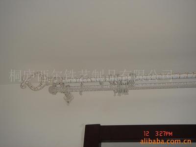 窗帘杆.;浴帘杆;工艺品;_金属工艺品_中国 浙江 桐庐县 浙江桐庐县_桐庐西尔铁艺制品_